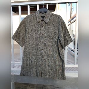 Mens Marc Edwards Button Down Twill Shirt Size XL